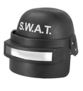 "CASQUE S.W.A.T. AVEC VISIÈRE" en plastique dur - taille enfant