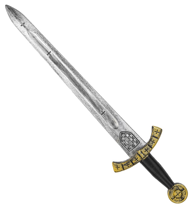 [29139] "ÉPÉE CHEVALIER MÉDIÉVALE" 61 cm