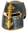 "CASQUE DE CHEVALIER MÉDIÉVAL AVEC VISIÈRE" en plastique dur - taille enfant