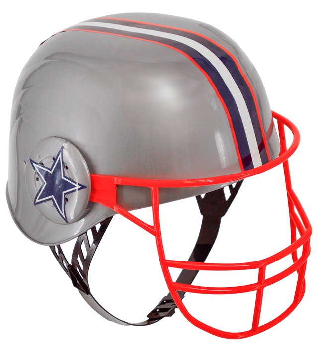 "CASQUE DE FOOTBALL AMÉRICAIN" en plastique dur - taille enfant