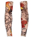 paire de "MANCHES TATOUEES EASY RIDER" aspect naturel
