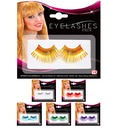 "FAUX CILS AUTO ADHESIFS EXTRA LONGS METAL" 6 couleurs ass.