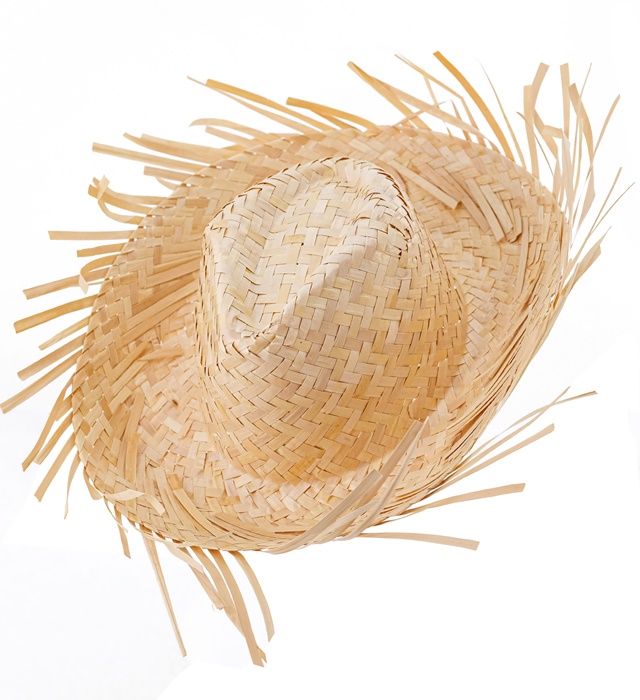 "CHAPEAU GRINGO DE PAILLE NATURELLE"