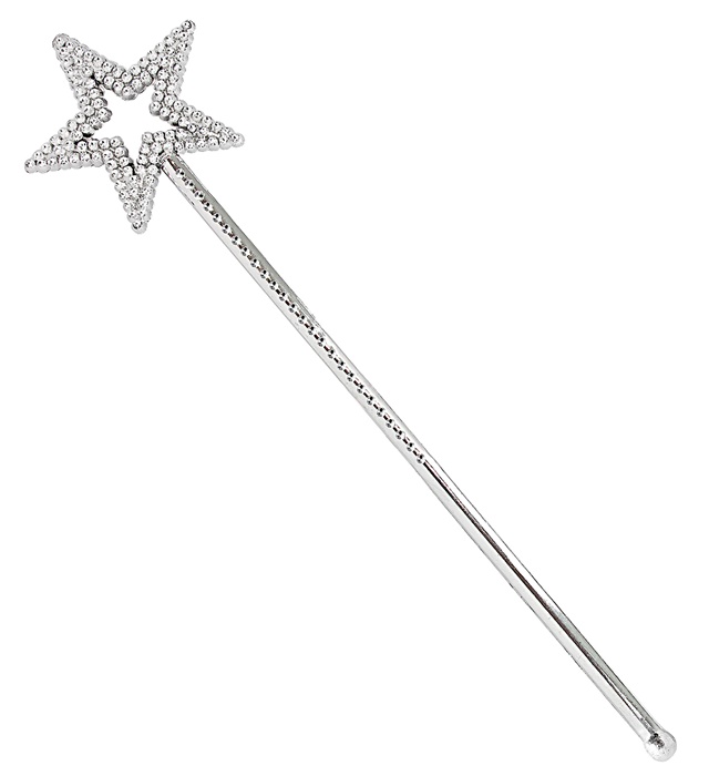 "BAGUETTE MAGIQUE" argent - 31 cm
