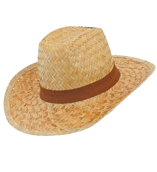 "CHAPEAU DE SAFARI EN PAILLE"