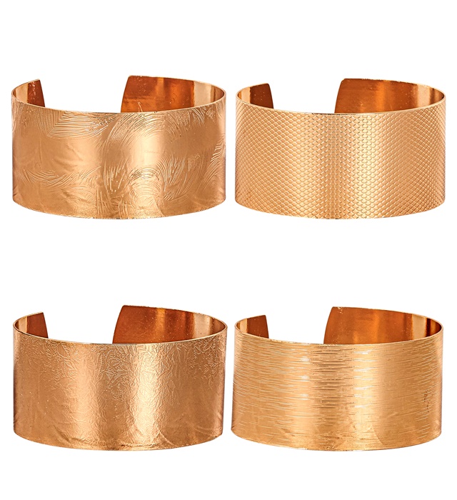 BRACELET ROMAIN" 4 styles ass.