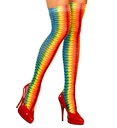"CHAUSSETTES HAUTES TIE DYE" 70 DEN