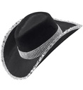 "CHAPEAU COWGIRL PARTY NOIR"