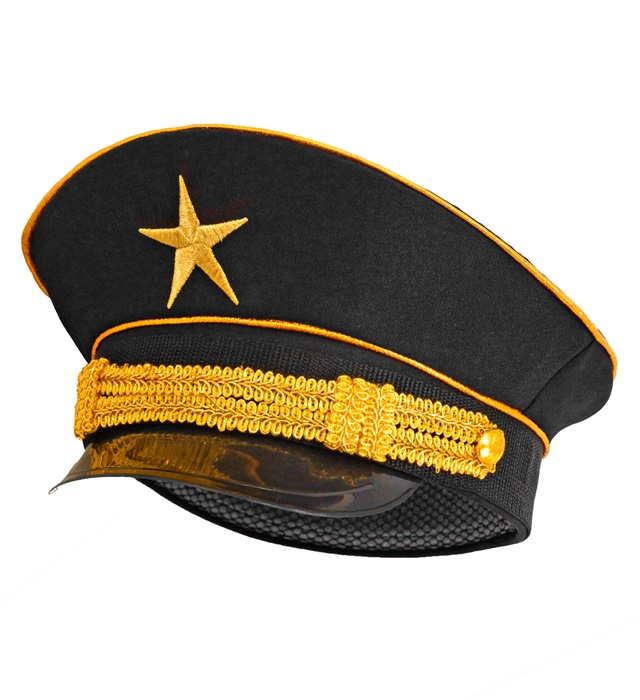 [30206] "CHAPEAU UNIFORME AVEC ÉTOILE"
