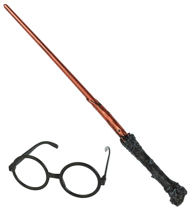 "APPRENTI MAGICIEN (baguette magique, lunettes)"