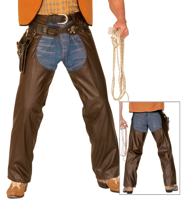 "COW-BOY CHAPS" similicuir