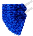 "SET DE 2 POM POM BLEU MÉTALLISÉ"