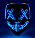 "MASQUE EFFRAYANT LED BLEU"