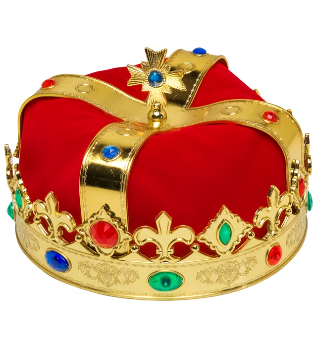 " COURONNE ROYALE AVEC PIERRES"