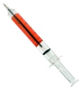 "SERINGUE AVEC SANG" stylo