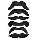 Set de "6 MOUSTACHE COW-BOY"