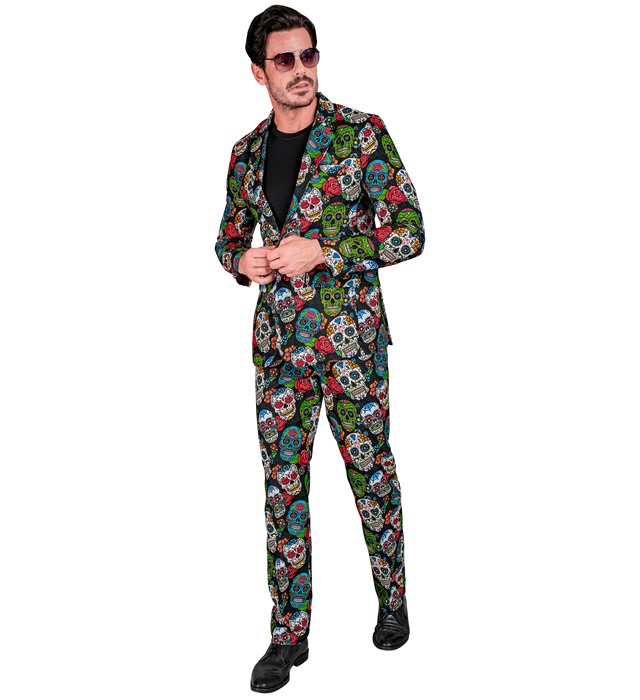 "COSTUME JOUR DE MORTS PARTY FASHION" (veste, pantalon)