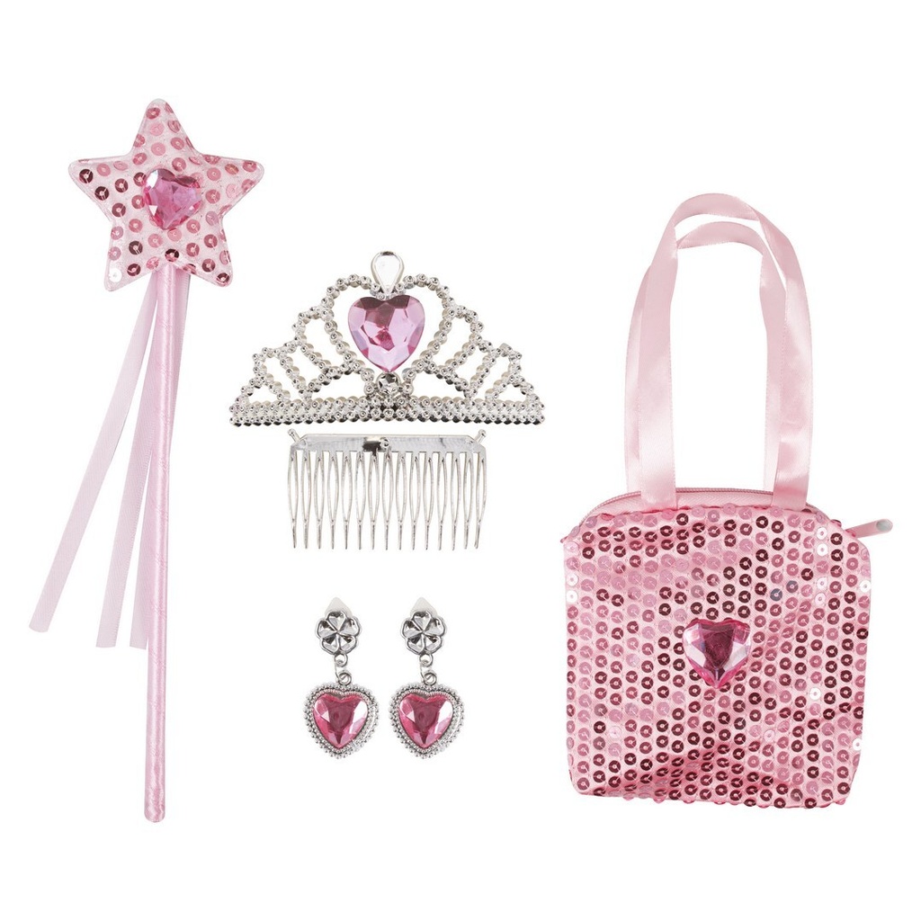 Set accessoires de princesse - rose