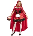 "CHAPERON ROUGE" (robe, cape à capuche)