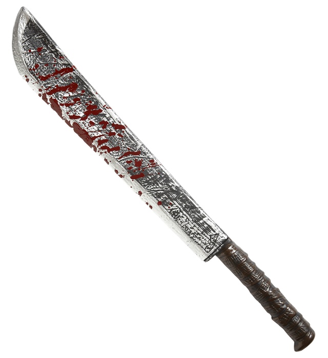"MACHETTE SANGLANTE" 75 cm